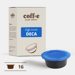 Capsule compatibili Lavazza A Modo Mio® - Caffè Decaffeinato torrefatto artigianalmente – Coff-e