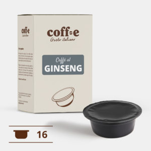 Capsule compatibili Lavazza A Modo Mio® - Caffè al ginseng – Coff-e