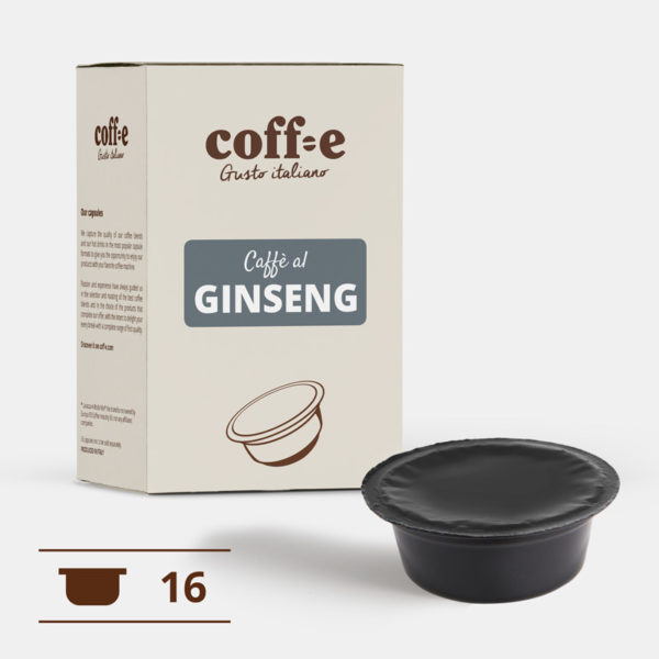 Capsule compatibili Lavazza A Modo Mio® - Caffè al ginseng – Coff-e