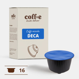 Capsule compatibili Nestlé Dolce Gusto® - Caffè decaffeinato torrefatto artigianalmente – Coff-e