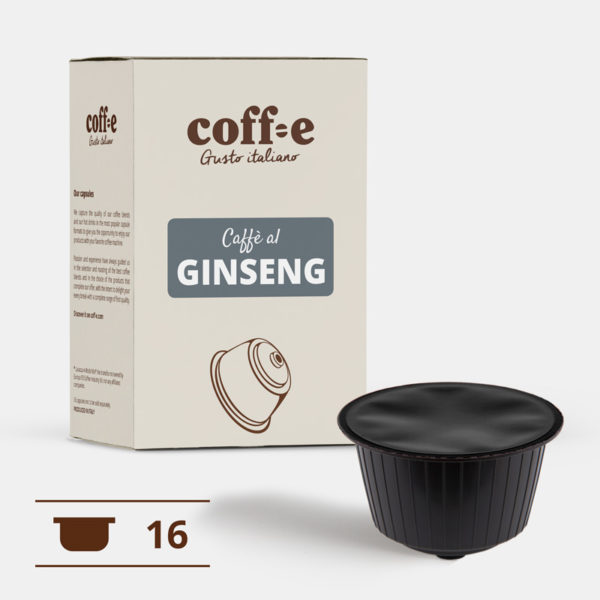 Capsule compatibili Nestlé Dolce Gusto® - Caffè al ginseng – Coff-e