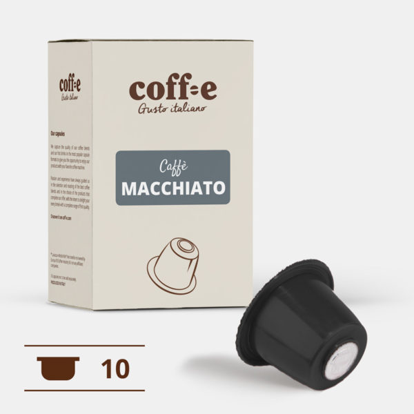 Capsule compatibili Nespresso® - Caffè macchiato – Coff-e