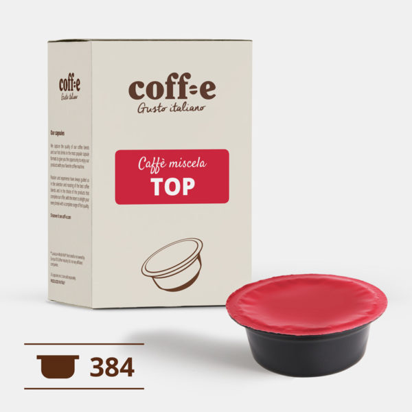 Lavazza ® A Modo Mio 384 capsule compatibili caffè arabica torrefatto artigianalmente nel nostro stabilimento di Vicenza - COFF-E