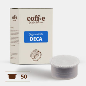 50 capsule compatibili Lavazza Espresso Point - Caffè decaffeinato - COFF-E