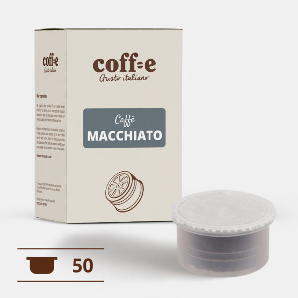 50 capsule compatibili Lavazza Espresso Point - Caffè macchiato - COFF-E