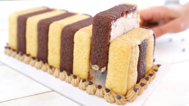 semifreddo al caffe con pavesini