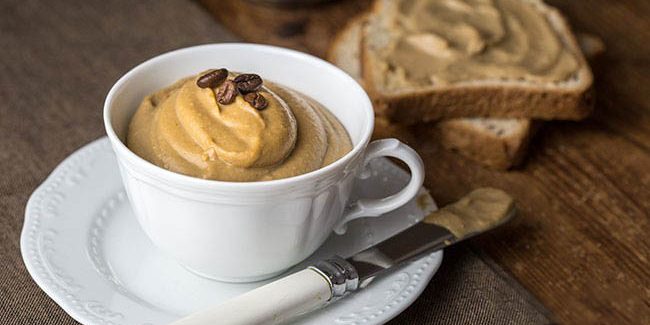 hummus dolce di ceci al caffè