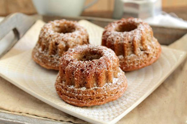 Ciambelline “quattro quarti” al caffè