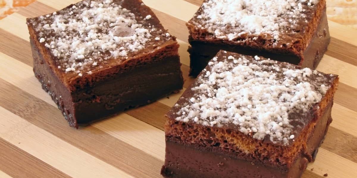 torta magica al caffè