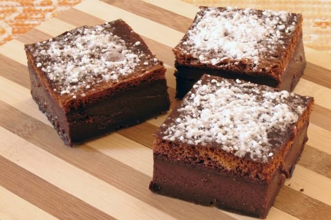 torta magica al caffè