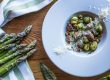 gnocchi asparagi caffè e nocciole